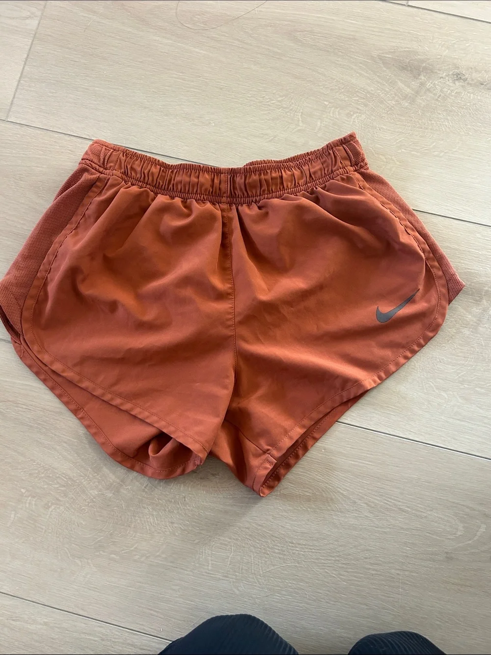 Nike Women's Burnt Orange Athletic Shorts